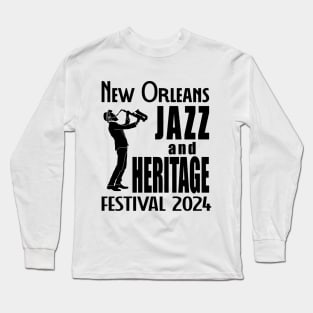 New Orleans Jazz Festival 2024 Long Sleeve T-Shirt